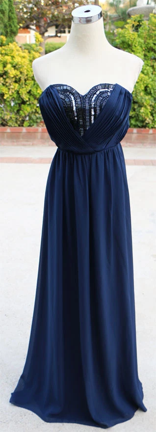 NWT WINDSOR 90 Navy Party Formal Evening Prom Gown 5 eBay