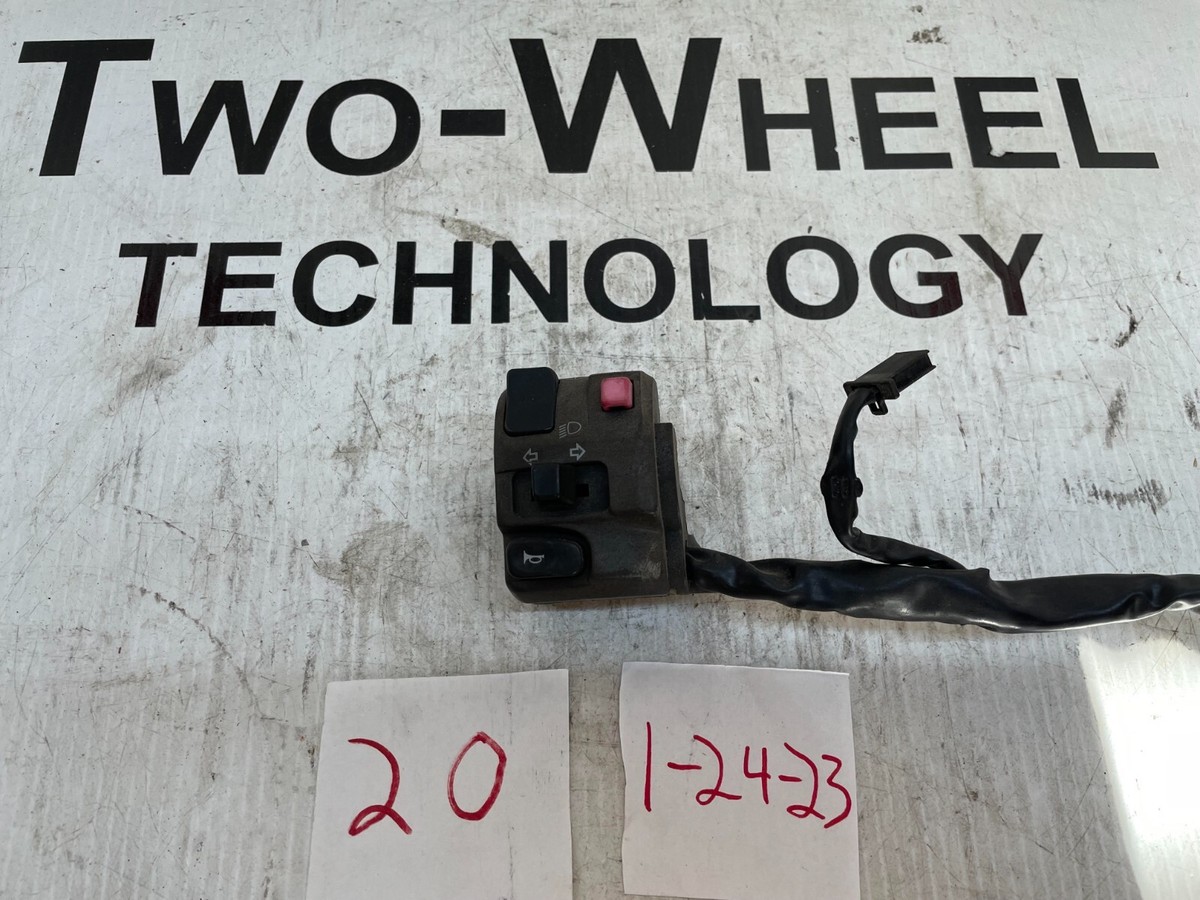 アクティブ 2005 Kawasaki ZZR600 ZX6R J Model Left Side Handlebar Switch