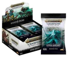 Games Workshop Warhammer Age of Sigmar  Onslaught Booster Pack x 1 Cards