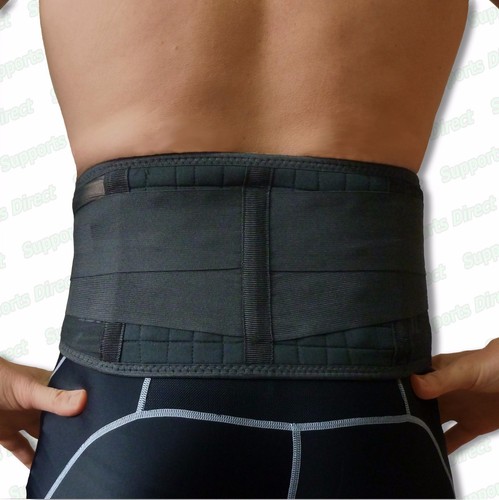 Magnetic Back Support Lumbar Brace Belt Strap Lower Backache Pain Relief - Picture 7 of 8