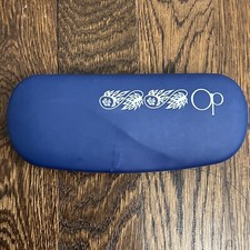 Ocean Pacific OP Navy Blue Eyeglasses Hard Case CASE ONLY