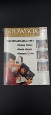 Vintage 1994 Showbox Photo Viewer Frame Storage Holds Up to 40 Photos 4 x 6