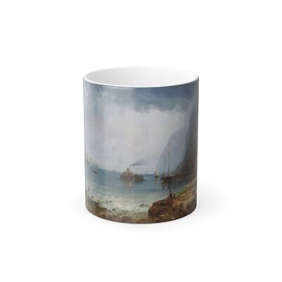 Andrew Melrose (1836-1901) Palisades of the Hudson - Color Changing Mug 11oz