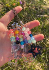 Handmade Phone Charms/Keychains - Pride Flag Themed - 7 Styles To Choose From