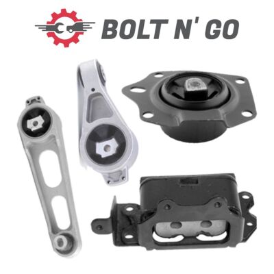4PCS Engine Motor & Trans Mount Fits Chrysler PT Cruiser 01-09 2.4 Automatic