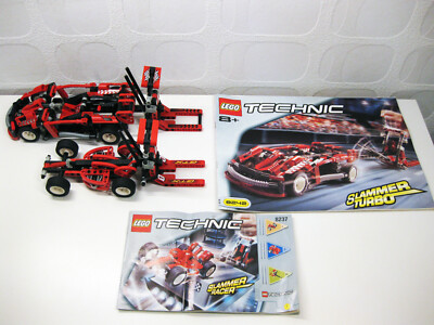 Lego Technic Slammer Racer: 8237 Formula Force (ohne Rampe) + 8242 Slammer Turbo
