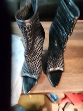 Fashion Nova 2339355 Don't cage me Booties size 8M