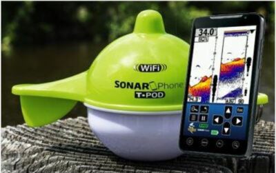 VEXILAR SONARPHONE WITH TRANSDUCER T-POD (PHONE NOT INCLUDED) SP100