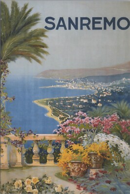MR ALE New 2023 Travel Image Cards~4x6''-B3004 San Remo Aerial Shoreline Day