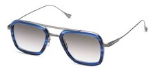 Dita FLIGHT.006 Blue Swirl Atntique Silver/Grey Shaded T Sunglasses
