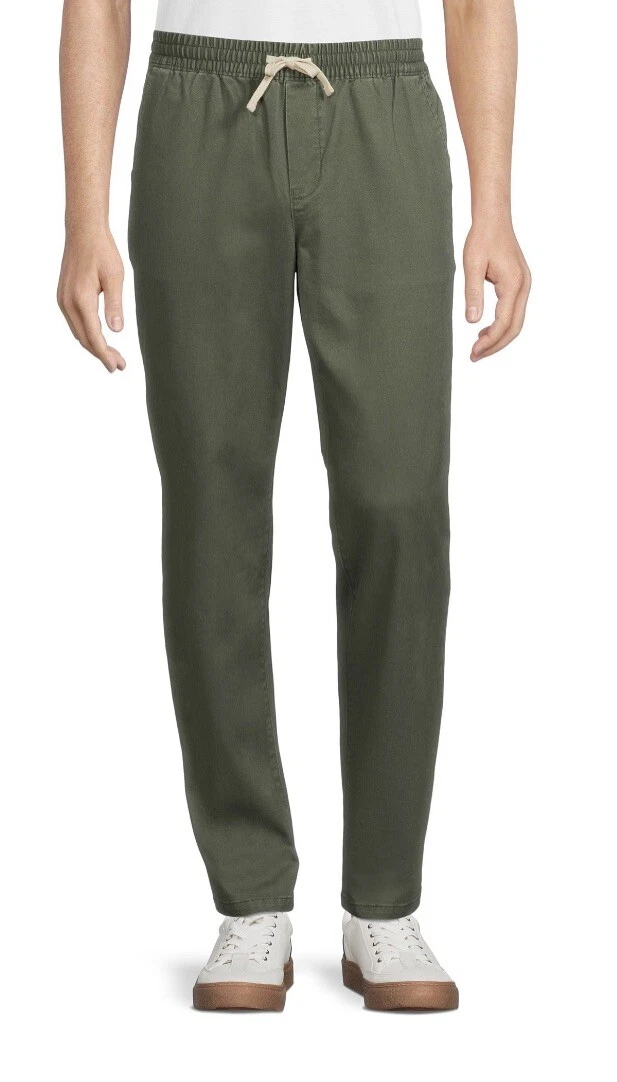 George Men s Open Bottom Joggers Size 2XL 44 46 Elastic Waist