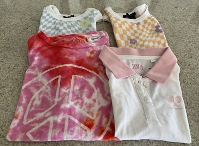 Lot Of 4 T-Shirts By Forever 21/Zara & Retro Brand (M)