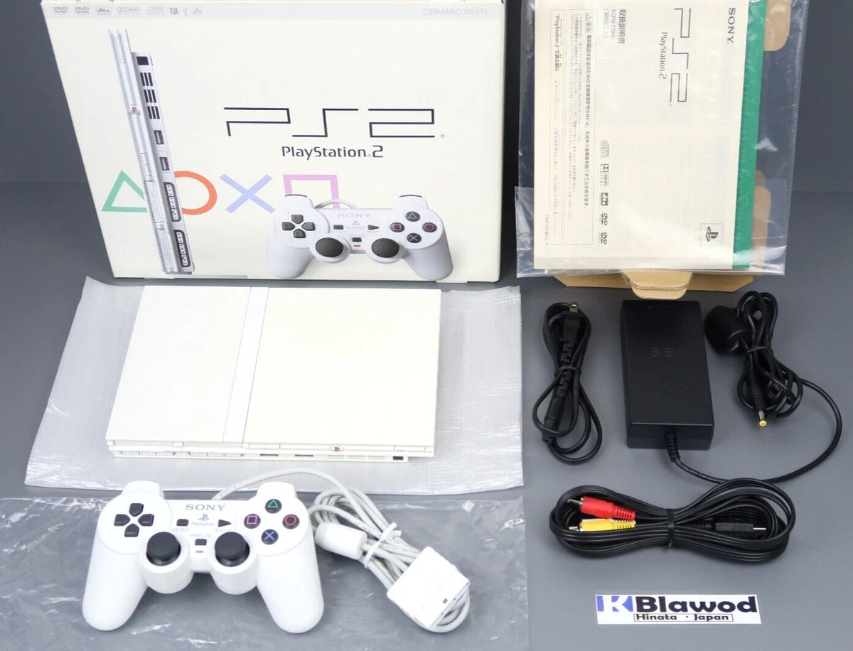 PlayStation 2 - Slim NTSC-J White Video Game Consoles for sale | eBay