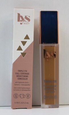 LYS Beauty Triple Fix Full Coverage Brightening Concealer *** DG6 ** NIB l.ys