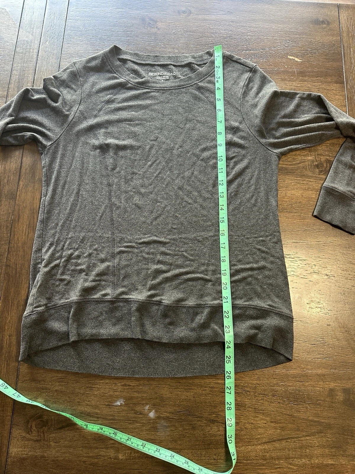 beyond-yoga long sleeve soft active running t tee top shirt
