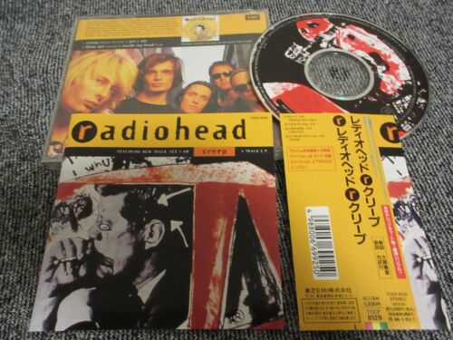RADIOHEAD / creep /JAPAN LTD CD OBI 4 tracks - Afbeelding 1 van 4