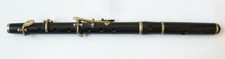 Flute Piccolo bois palissandre 19e siècle instrument fifre en 3 morceaux