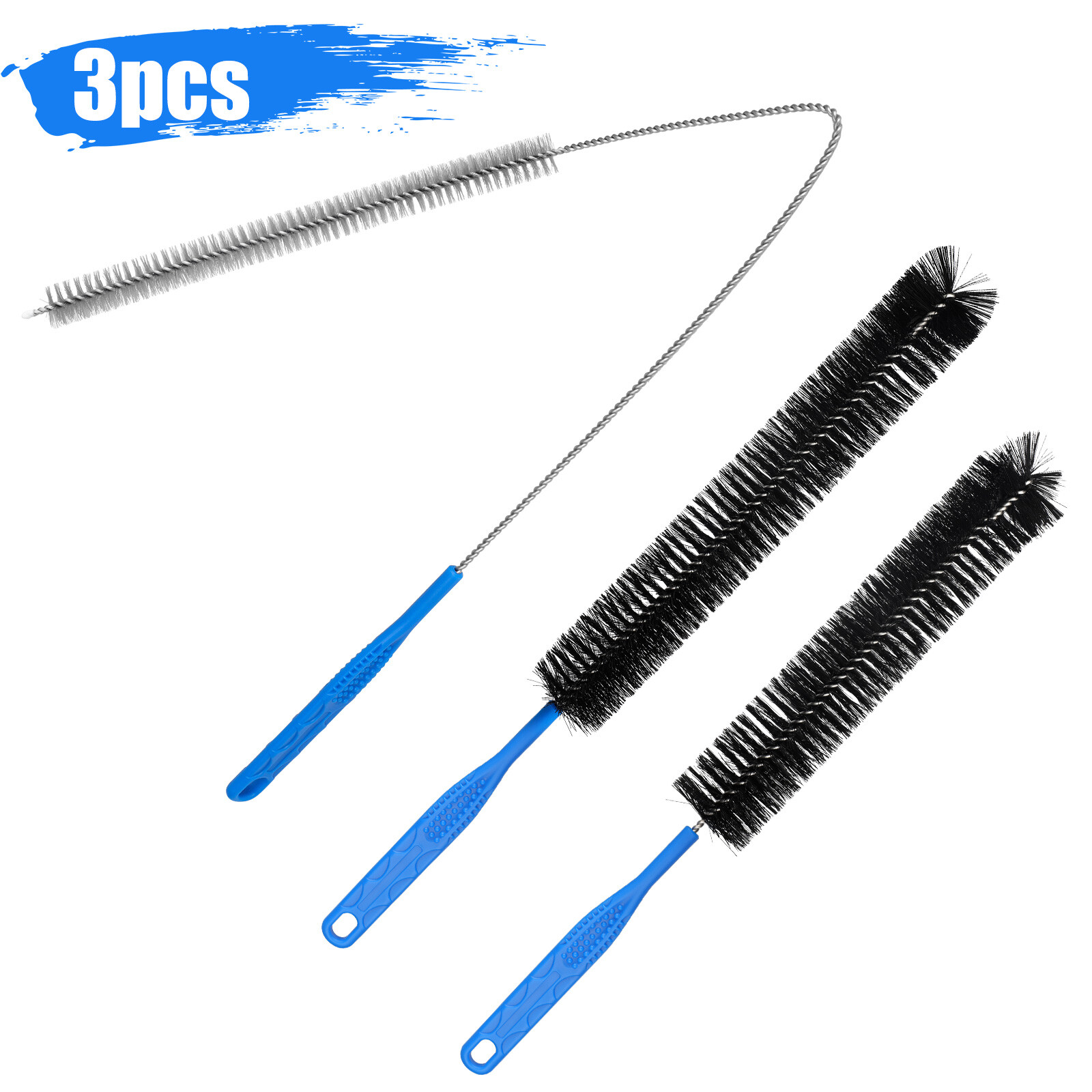 Flexible Bendable Sewer Drain Brush Long Pipe Cleaner for Kitchen Sink ...