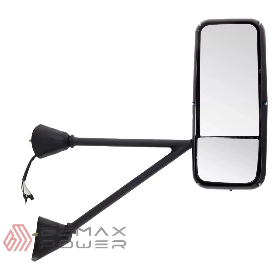 Par de espejos retrovisores cromados eléctricos térmicos para Kenworth T660 T600 T370 T800 lado derecho+derecho Foto 2 de 4