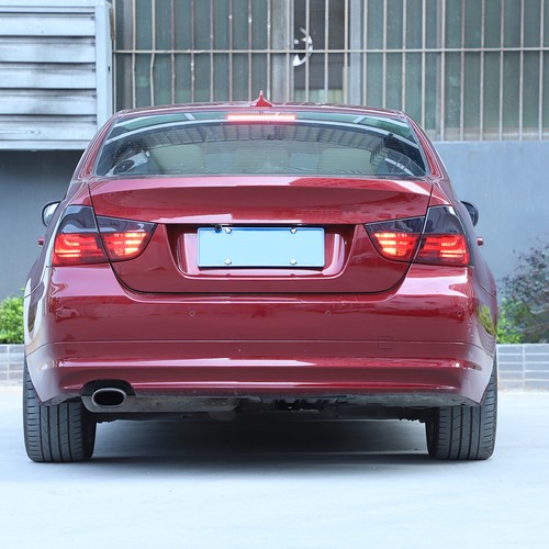 Blackout Tail Light Cover Smoked Lampshade Shell For BMW 3 Series E90 2009-2012 - Picture 4 of 12