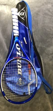 Dunlop Graphite Tennis Racket grip hydramax tour 110 head Size 