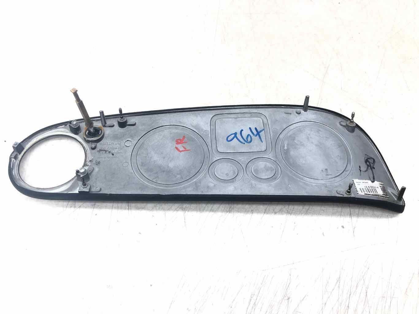 2011 BENTLEY CONTINENTAL GTC SPEED FRONT RIGHT DASHBOARD MOLDING 3W0857060 OEM