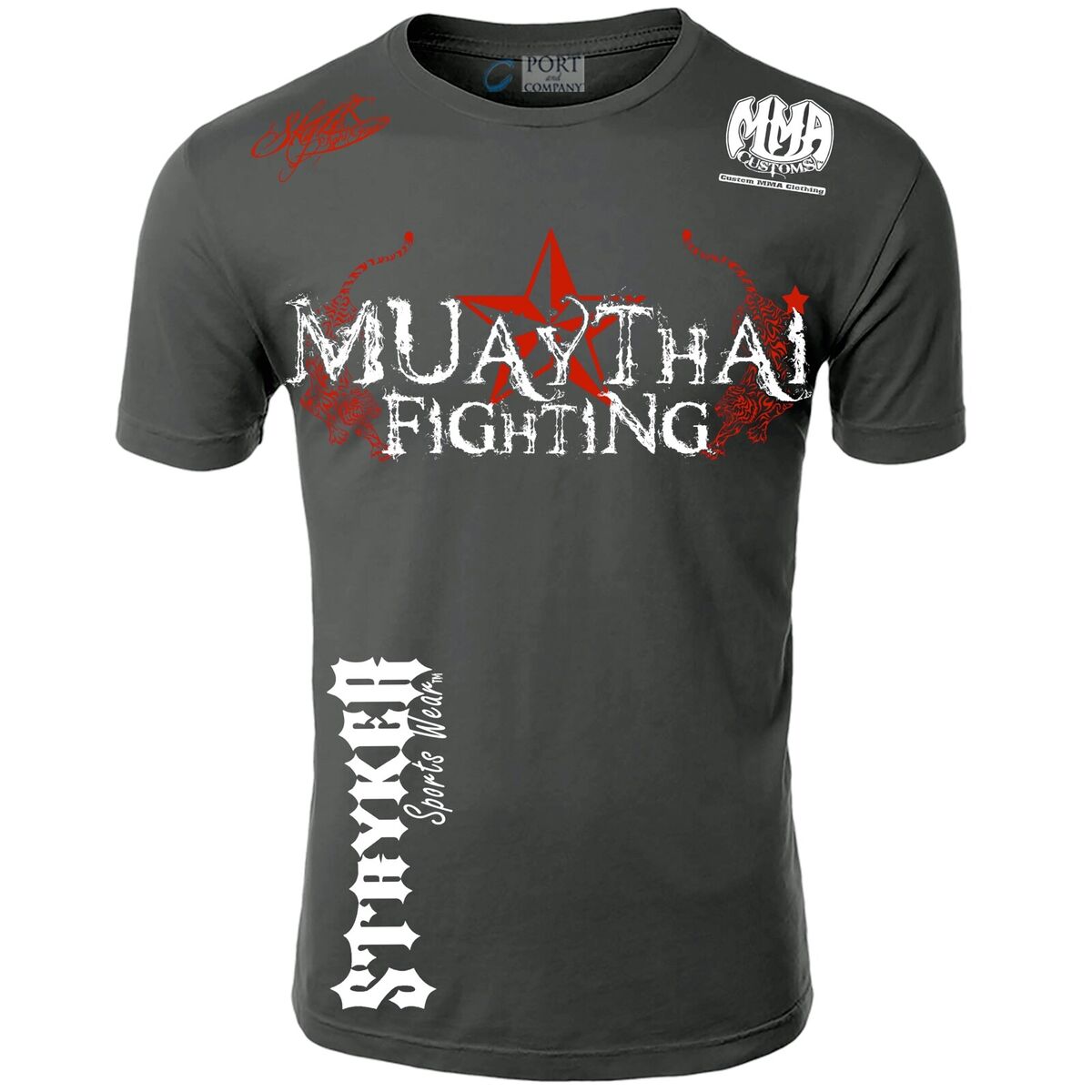 Muay Thai Twin Tiger T-Shirt Muay Thai Twin Tiger T-Shirt