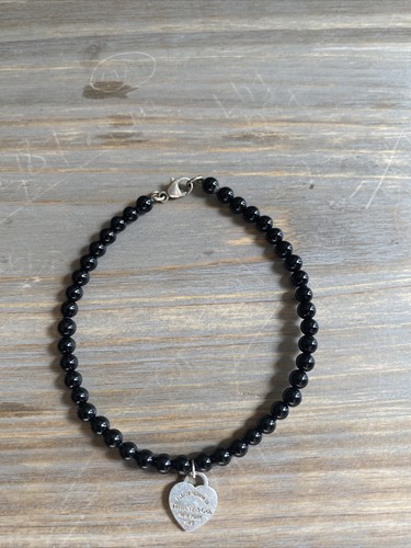 4mm Sterling Black Onyx Bead 