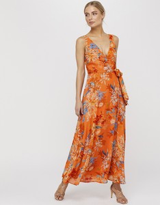 orange dress size 20