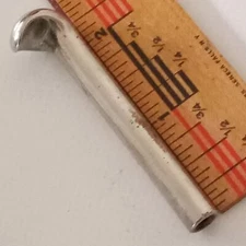 Leedy 10-24 Hook-Threaded Claw Nickel-Brass Snare/Bass Drum Tension-Rod 2.5" NOB