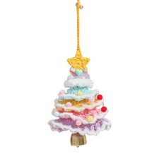 Holiday Gift Handmade Crochet Tree Ornament Knit Home Decoration