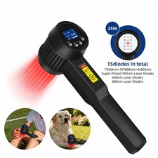 25W Super Pulsed Laser Therapy Device 660nm 808nm 905nm Deep Tissue Pain Relief