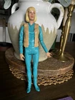 Vintage Marx Jane West Doll Action Figure With Vest 1960s Poseable Western