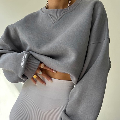 Loose Versatile Sweater Women's Casual Top - Picture 3 of 16