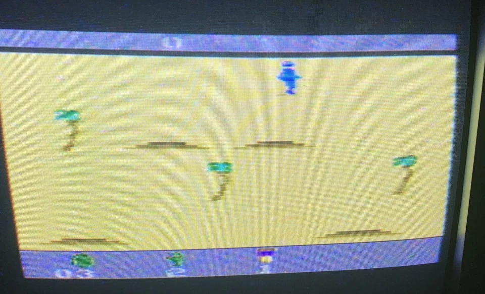 Atari 2600 Commando Cartridge & Clamshell Box PAL Working Game Activision - Image 2 of 4