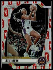 2024 Panini Prizm WNBA #110 Lexie Brown WNBA Logo Prizms