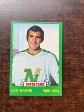 1973-74 O-Pee-Chee Set Break OPC #246 Lou Nanne - Minnesota North Stars EX-MT