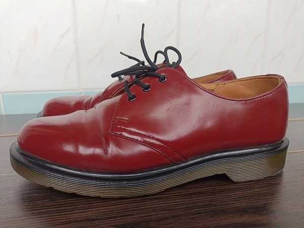 Men Dr. Martens Boots Multicolor Leather 40