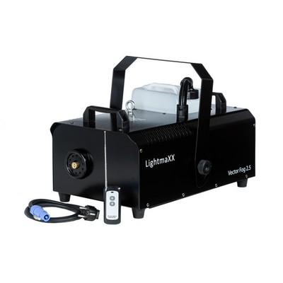 LightmaXX Vector Fog 2.5 Nebelmaschine, 10m Ausstoß, 6L Fluid-Behälter