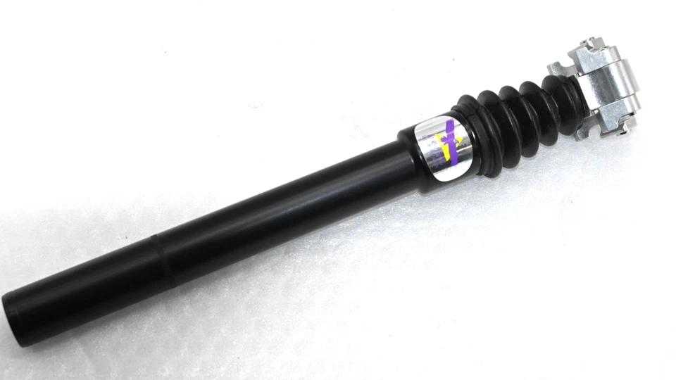 Airwings Evolution Tige de Selle Suspendue 27,2 mm Aluminium Noir 320 mm - Photo 1/4