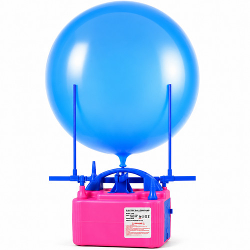 Electric Balloon Pump with Dual Nozzles