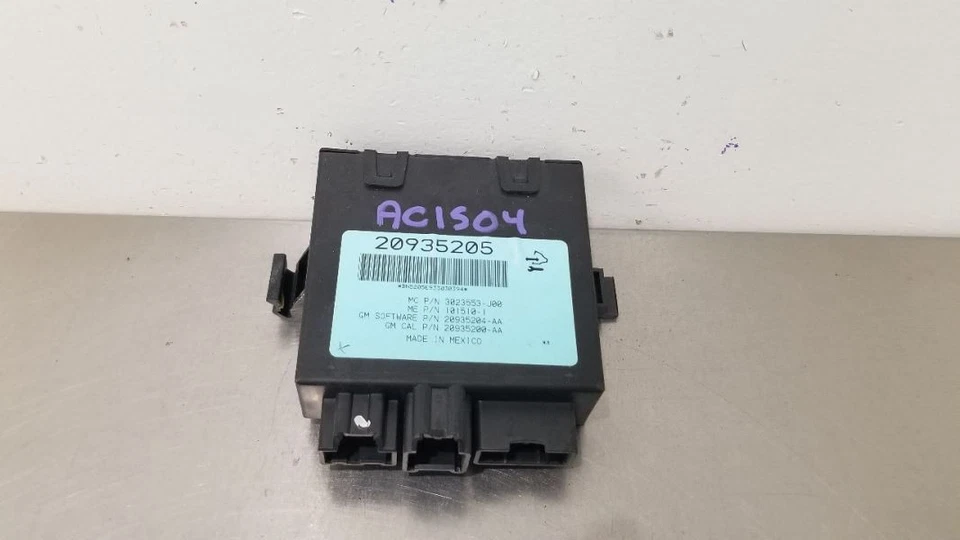 14 凯迪拉克 ESCALADE ESV 电源升降机控制模块 20935205 — 第 2/4 张图片