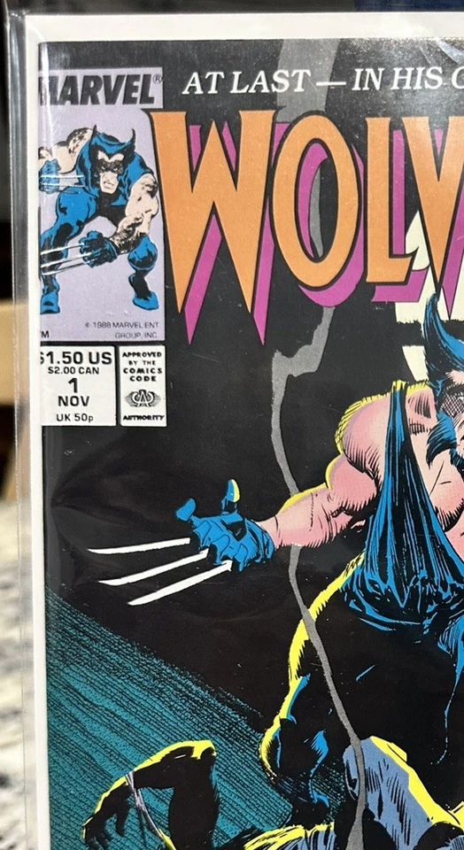 Wolverine #1 (1988) 1st Appearance Patch Marvel Key Comic! 🔑 - Image 2 of 4