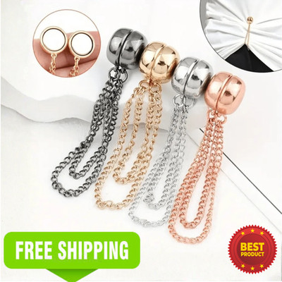 Magnetische Kleidung Clip-On Manschettenclips Pinless Knöpfe Druckknöpfe für Cardigan Pullover