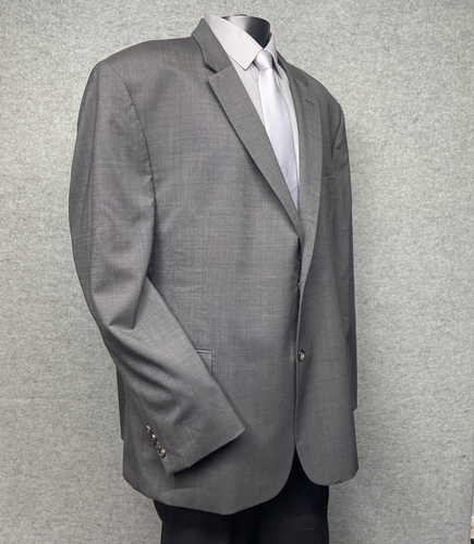 Jos A Bank Herren 54 L Braun Wolle Tailored Fit 2-Knopf Blazer Anzug Sakko - Bild 12 von 16
