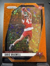 2024 Panini Prizm #320 Chris Braswell Orange Disco Prizm