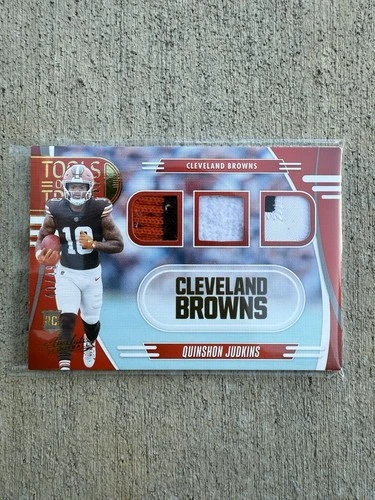 2025 Panini Absolute Quinshon Judkins Triple (RAW)