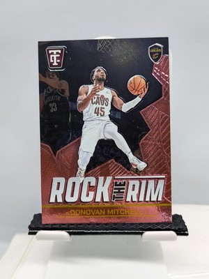 Donovan Mitchell 2024-25 Totally Certified Rock the Rim Pink Mirror Prizm #/199
