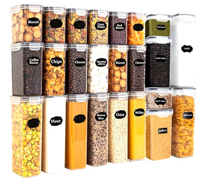 12-Piece Kitchen Food  Storage Container Set  Durable, Airtight, and Leak-Proof