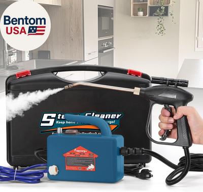 #ad High Pressure Steam Cleaner 1700W Handheld Steamer for Cleaning Grout Tile Ha $229.71